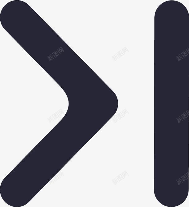 尾页图标png_新图网 https://ixintu.com 尾页