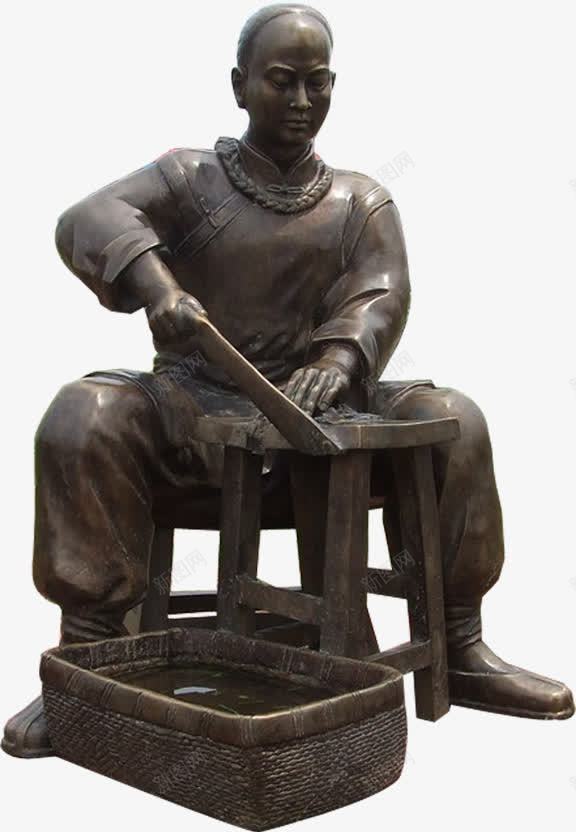 中国风古代工匠雕刻png免抠素材_新图网 https://ixintu.com 古代 国风 工匠 手工工匠 雕刻