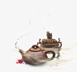 多用陶瓷壶茶壶高清图片