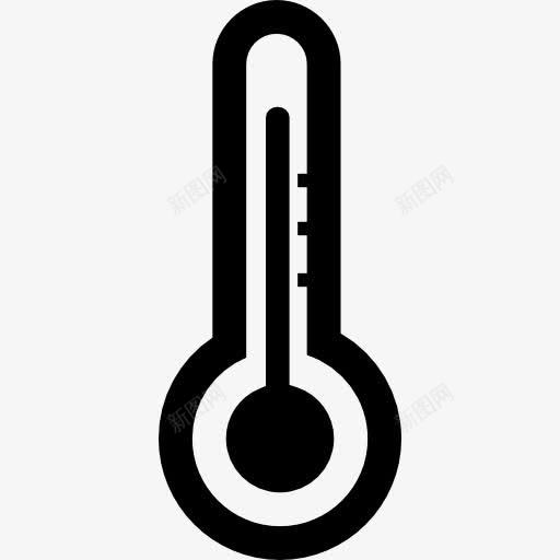 温度计图标png_新图网 https://ixintu.com 医疗 华氏度 发热 实验室设备 摄氏度 汞 温度