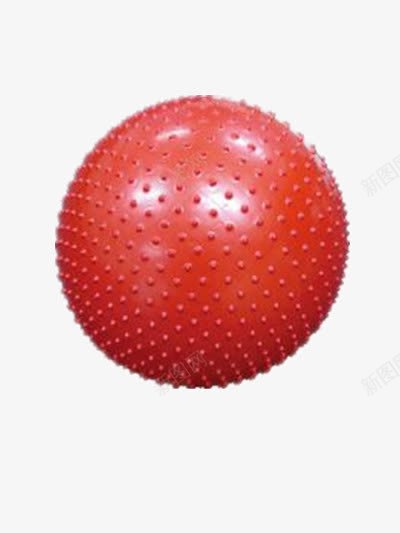 红色小皮球png免抠素材_新图网 https://ixintu.com 健身 刺球 塑料球 塑胶 瑜伽 瑜伽球 纤体