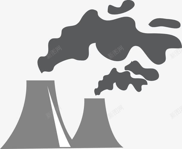 工厂废弃排放图标png_新图网 https://ixintu.com 低能耗 冒烟的工厂 可再生能源 可回收 回收利用 图标 垃圾桶 环保 生态标志 绿叶 绿色 绿色环保