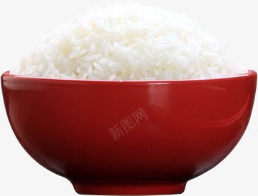 红碗美味白米饭png免抠素材_新图网 https://ixintu.com 白米饭 美味