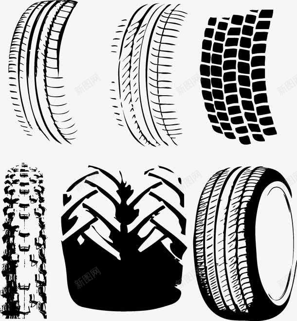 汽车轮胎印png免抠素材_新图网 https://ixintu.com 汽车 汽车先 线 车胎 车辙 轮胎 轮胎印