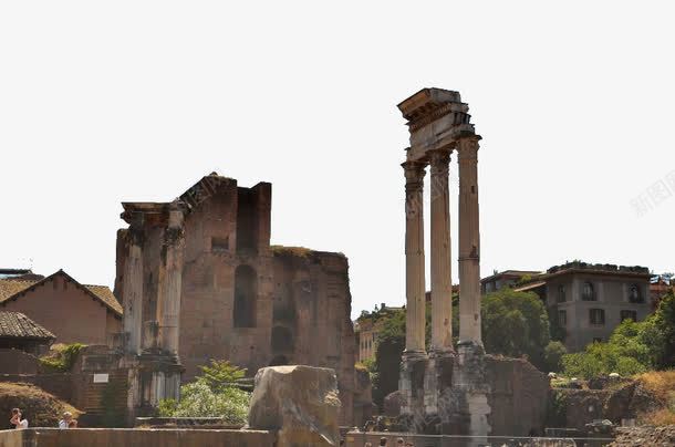 意大利古罗马废墟风景5png免抠素材_新图网 https://ixintu.com 意大利风景 旅游胜地 美景
