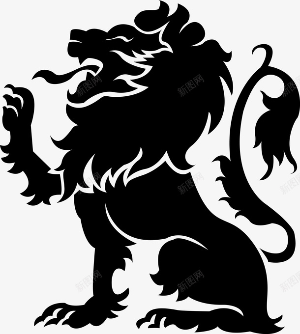 狮子动物图标png_新图网 https://ixintu.com 动物 大头 手绘动物 手绘狮子 手绘狮子图 水墨狮子 狮子 狮子图 猛兽