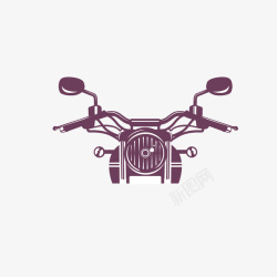 摩托车上的配件手绘摩托车方向手柄高清图片