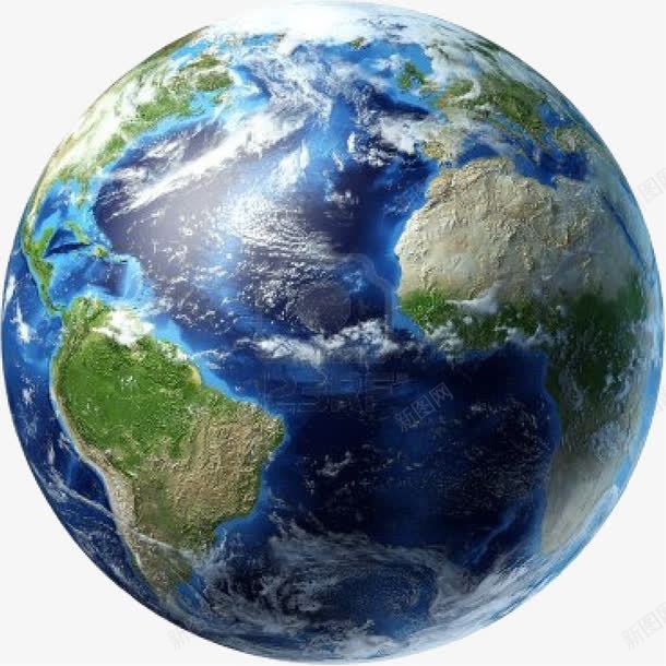 气象万千的地球png免抠素材_新图网 https://ixintu.com 地球 地球素材 宇宙 宇宙素材 星球 星球素材 气象万千 绿色 蓝色