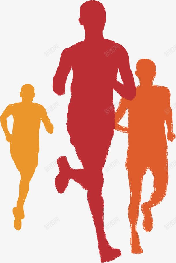 跑步人物png免抠素材_新图网 https://ixintu.com AI 人物 健身 剪影 跑步 跑步影子 运动