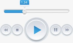 进度条按钮音乐按钮高清图片
