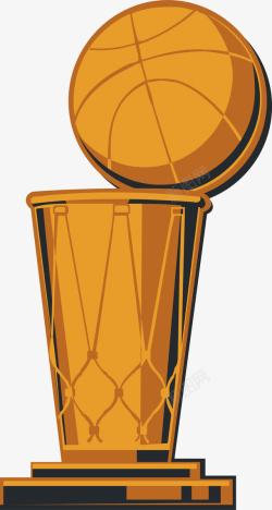 颁奖证书NBA奖杯高清图片