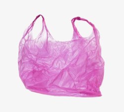 塑料袋免扣图紫色塑料袋高清图片