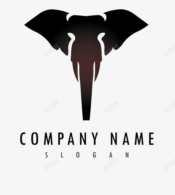 大象头logo标志装饰图案图标png_新图网 https://ixintu.com logo 免抠 卡通手绘 大象 大象头
