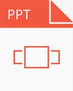 标头标题的框架PPT文件图标高清图片