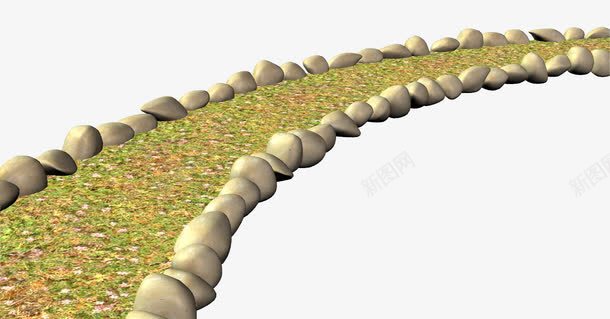 石头小路png免抠素材_新图网 https://ixintu.com 小路 碎石小路 路径 道路