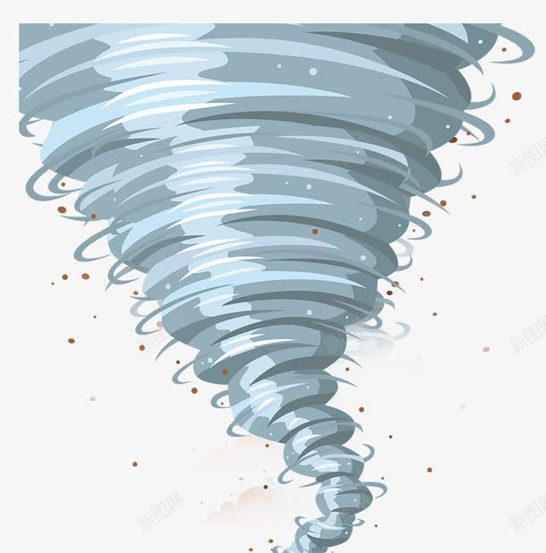 龙卷风png免抠素材_新图网 https://ixintu.com 天气 沙尘暴 绘画出的龙卷风