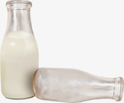 豆奶白色奶瓶高清图片