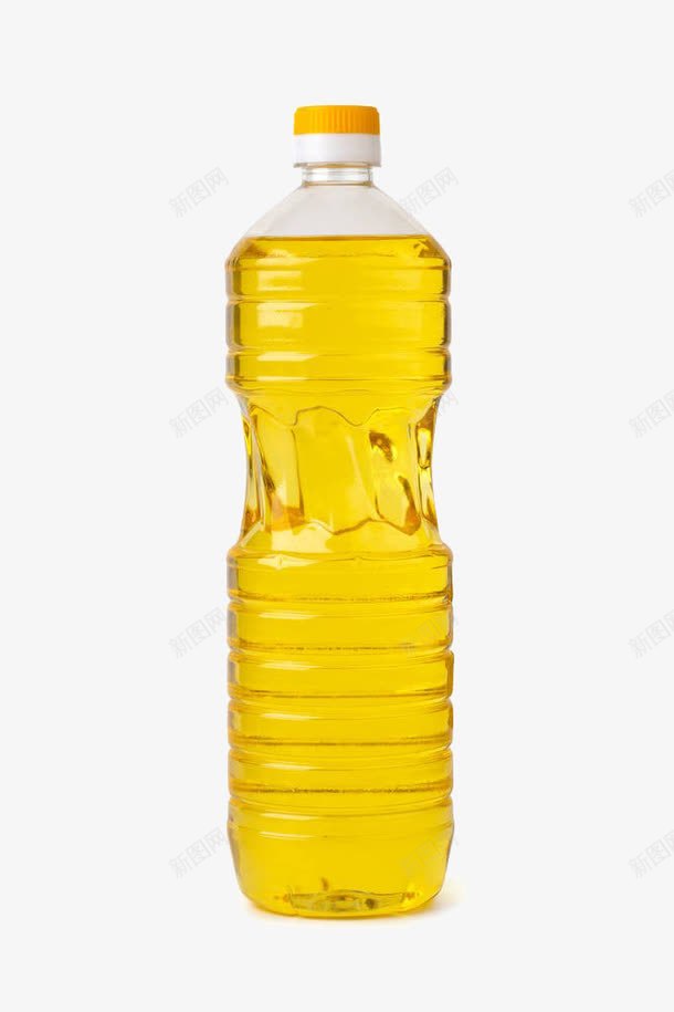 一瓶油特写png免抠素材_新图网 https://ixintu.com 一瓶油 实物 柴米油盐 植物油 油 特写 花生油 高清图片 黄色
