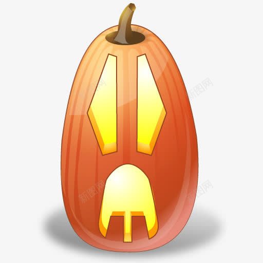 惊讶南瓜vistahalloweenicons图标png_新图网 https://ixintu.com Surprised pumpkin 南瓜 惊讶