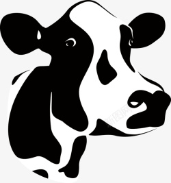 乳牛免扣卡通奶牛矢量图高清图片