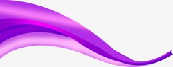 紫色丝绸飞舞素材