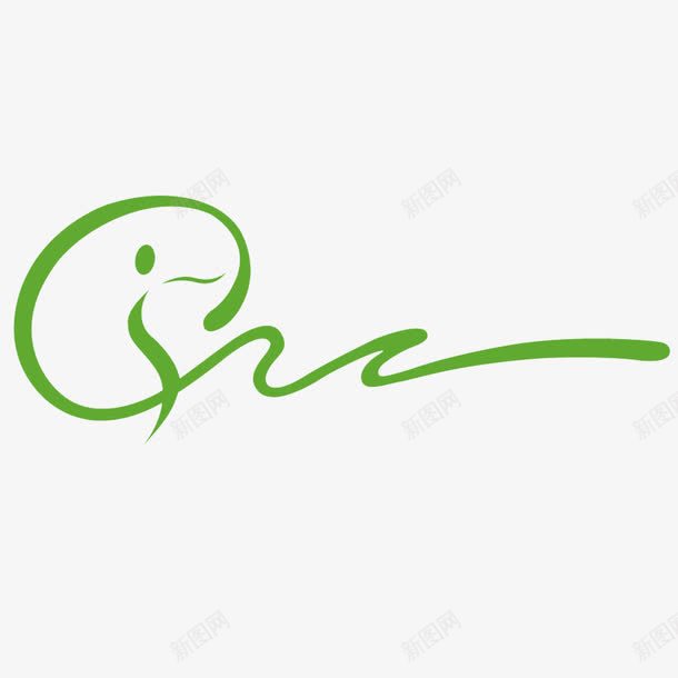 减肥logo绿色健康图标png_新图网 https://ixintu.com 不吃药 健康 减肥logo 女性 安全健康 瘦身 纤细 绿色 美体 苗条