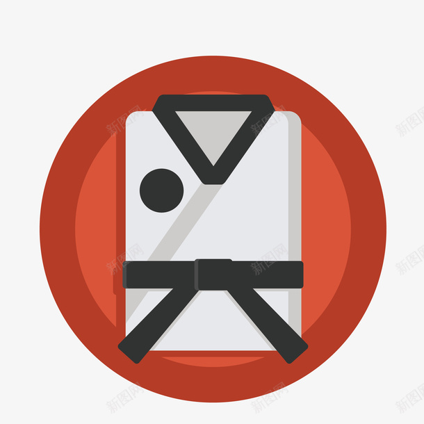 卡通跆拳道服装标图P矢量图图标eps_新图网 https://ixintu.com 免抠图PNG 卡通 卡通跆拳道服装矢量图标免抠图PNG免费下载 图标 服装 跆拳道 矢量图