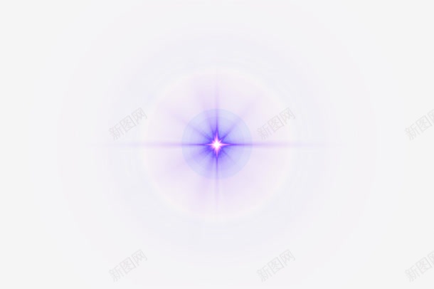 花型紫色炫光元素png免抠素材_新图网 https://ixintu.com 元素 紫色 花型