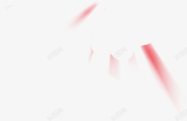 红色光装饰618年中大促png免抠素材_新图网 https://ixintu.com 618年 红色 装饰