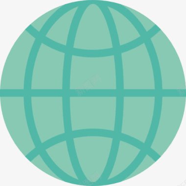 地球电网图标图标