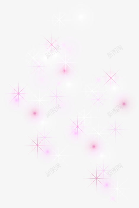 一闪一闪的粉色星星png免抠素材_新图网 https://ixintu.com 卡通 星星 粉色 美丽
