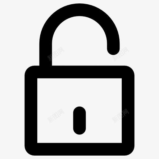 挂锁图标png_新图网 https://ixintu.com 安全挂锁 密码 工具和器具 程序 访问