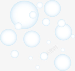 氧气泡泡透明泡泡高清图片