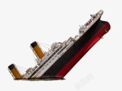 泰坦尼克号与沉船高清图片