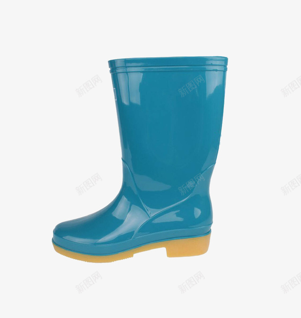 雨鞋png免抠素材_新图网 https://ixintu.com 蓝色 雨靴 雨鞋