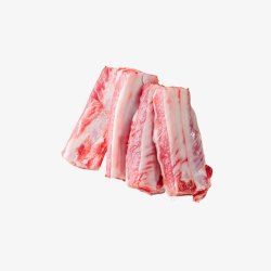 新鲜纯排猪排骨产品实物新鲜猪肋排高清图片