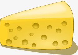 发酵制品卡通美味奶酪高清图片