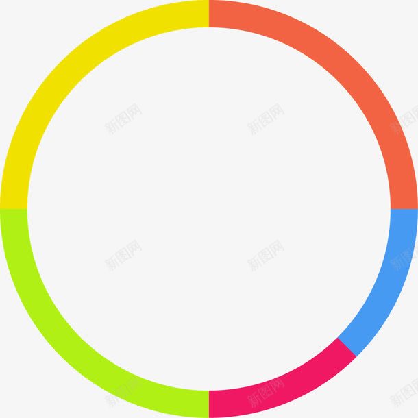 彩色拼接圆圈png免抠素材_新图网 https://ixintu.com 七彩圆圈 彩色圆圈 拼接圆环 数值 百分比 边框纹理