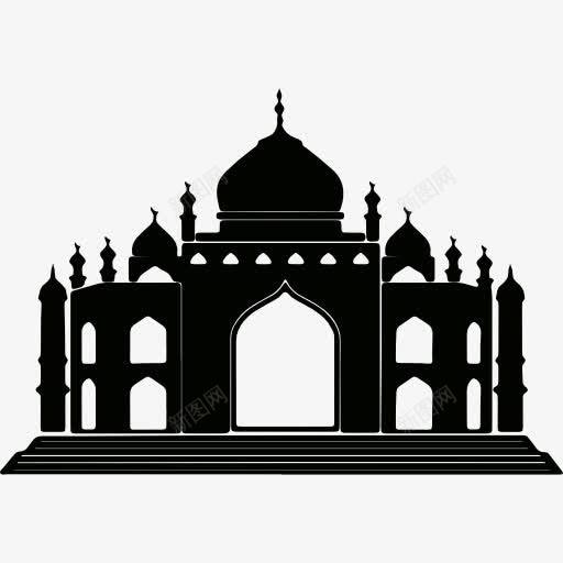 清真寺图标png_新图网 https://ixintu.com 伊斯兰教 古迹 宗教 建筑 穆斯林 阿拉伯