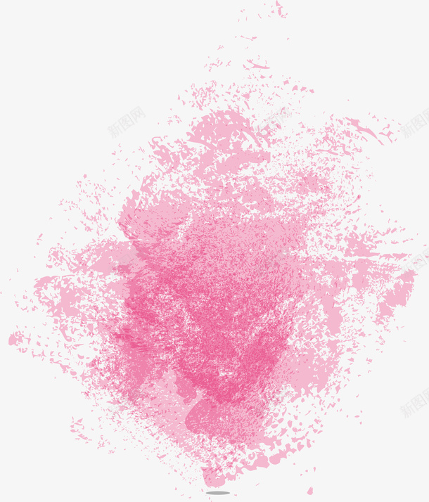 粉色色块矢量图ai免抠素材_新图网 https://ixintu.com 矢量素材 粉末 粉色 色块 矢量图