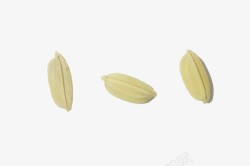有机水稻黄色水稻米粒高清图片