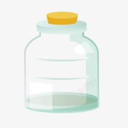 化学用具卡通玻璃烧瓶高清图片