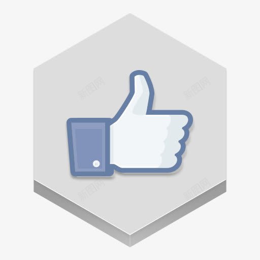 facebooklike标志图标png_新图网 https://ixintu.com like 大拇指 支持