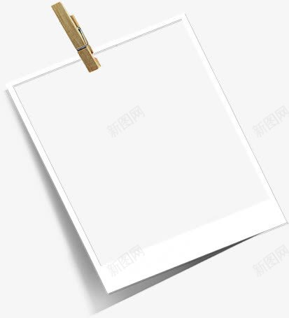 无字卡通白色夹子纸张png免抠素材_新图网 https://ixintu.com 卡通 夹子 白色 纸张 设计