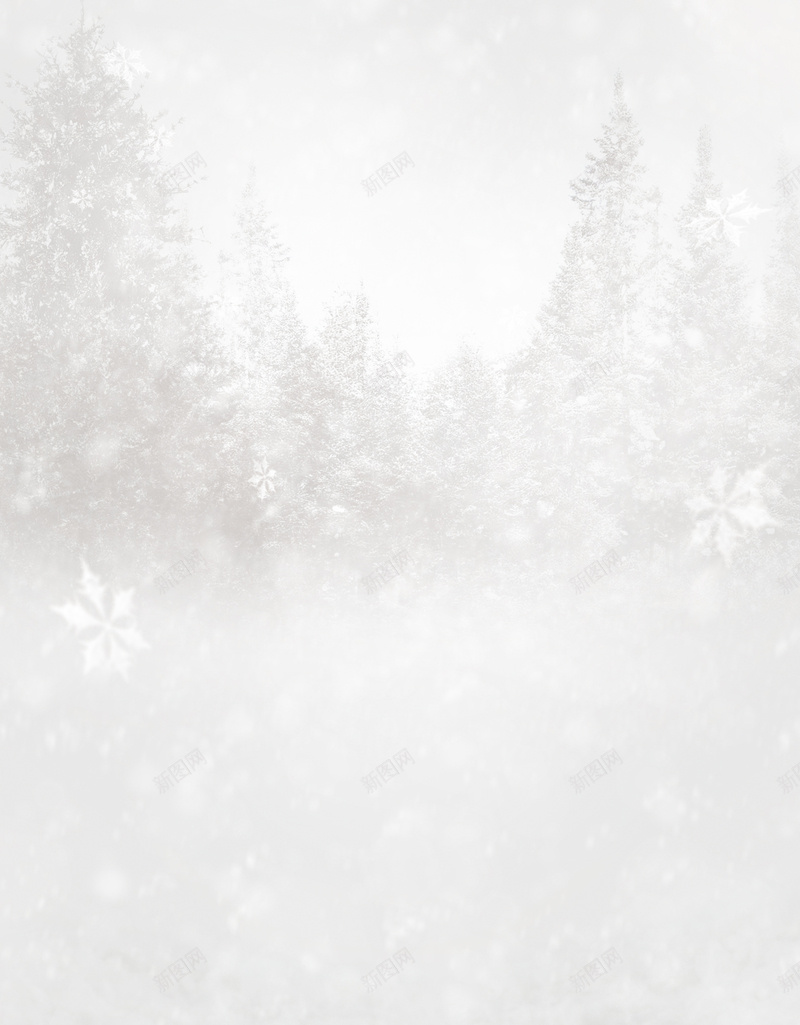 灰色浪漫雪天背景jpg设计背景_新图网 https://ixintu.com 下雪 冬天 灰色 雪天