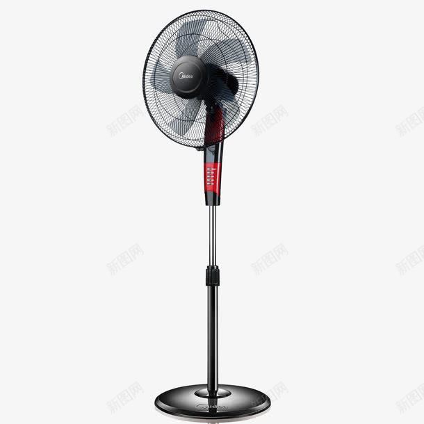 红色的美的电风扇png免抠素材_新图网 https://ixintu.com 品牌 家具 电器 电风扇 电风扇广告 红色 美的 美的电风扇 风扇