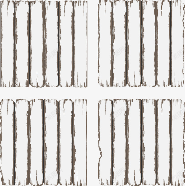 白色木板装饰图案png免抠素材_新图网 https://ixintu.com 仿旧 免抠PNG 复古 木栏 木牌 木纹 破损木板