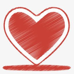 二十一心爱红折纸的彩色铅笔png免抠素材_新图网 https://ixintu.com 21 heart love red 二十一 心 爱 红