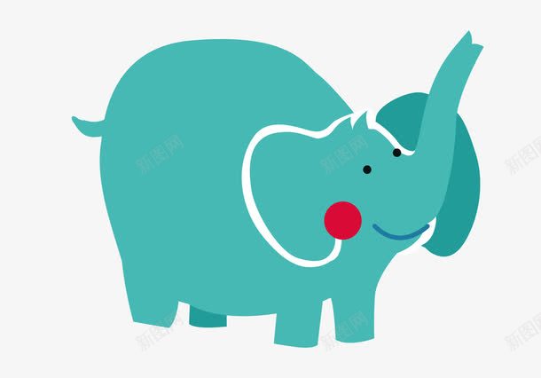 手绘卡通大象png免抠素材_新图网 https://ixintu.com png图片 免费png 动物 动物园 大象 水墨大象