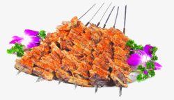 串串肉烧烤高清图片